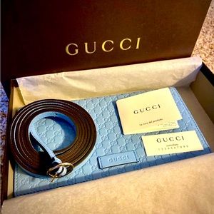 Gucci Baby Blue Ophidia Crossbody (466507-0416)